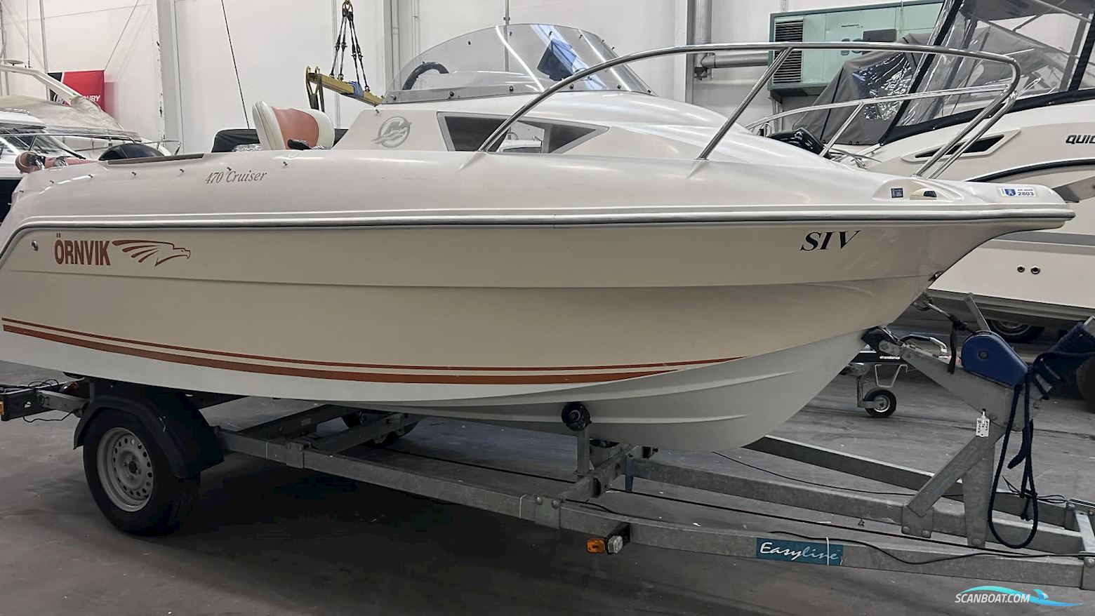 Quicksilver/Ørnvik 470 Cruiser Motorbåd 2009, med Mercury 50 hk 4-Takt motor, Danmark