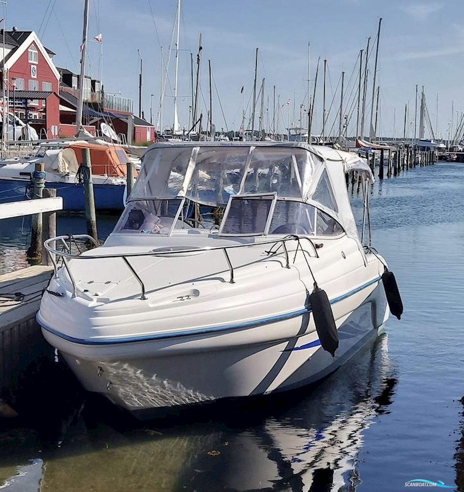 Ranieri Sea Lady 21F - Super Fin og Velholdt Weekendcruiser Motorbåd 2008, med Yamaha 225HK Bet motor, Danmark