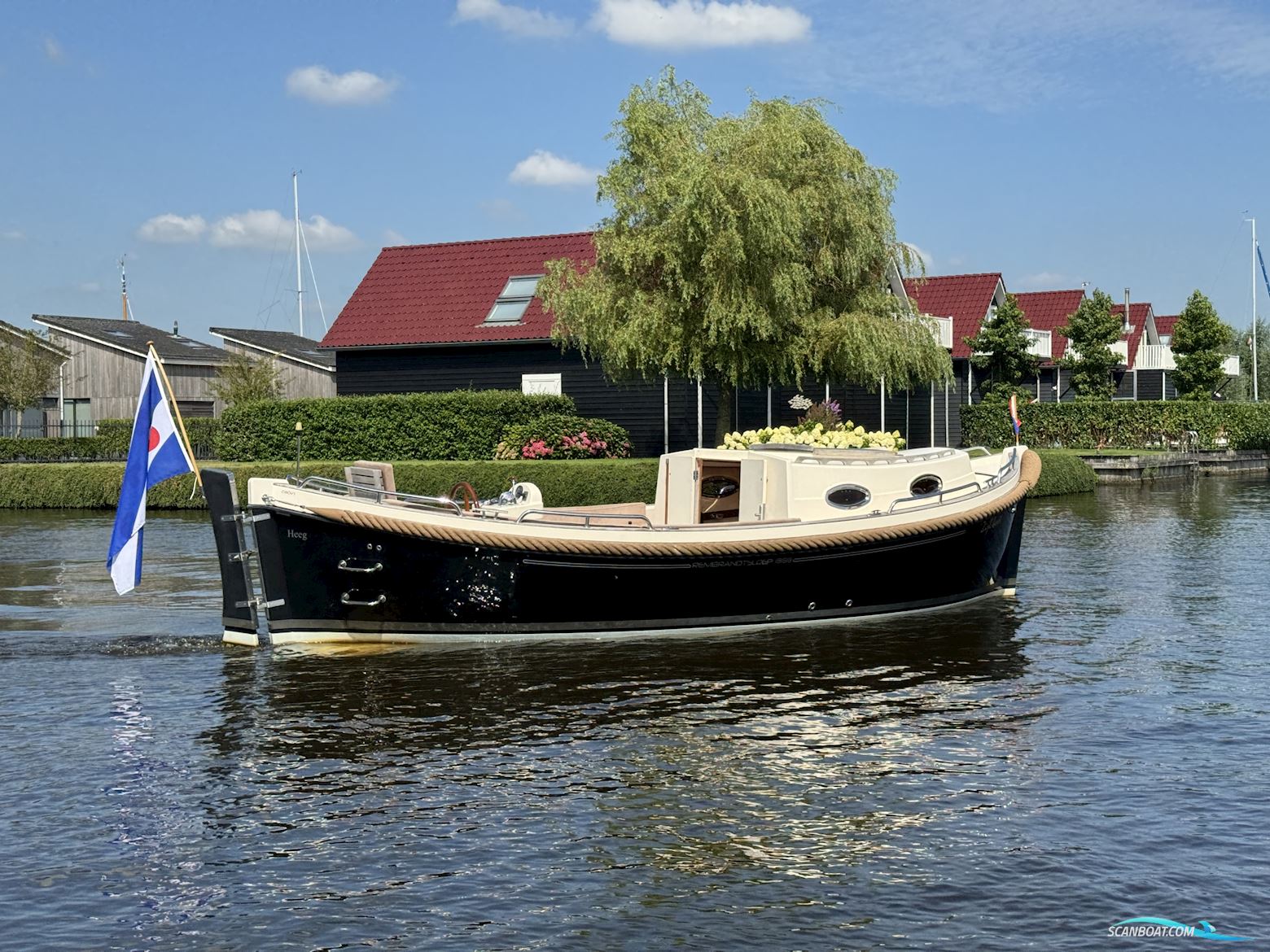 Rembrandtsloep 888 Motorbåd 2007, med Yanmar motor, Holland