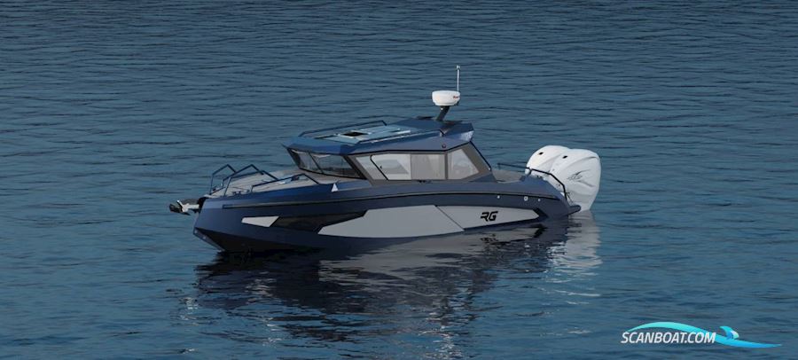 Reval Grade G8 Aluminium Cabin Boat Motorbåd 2025, med Yamaha motor, Estland