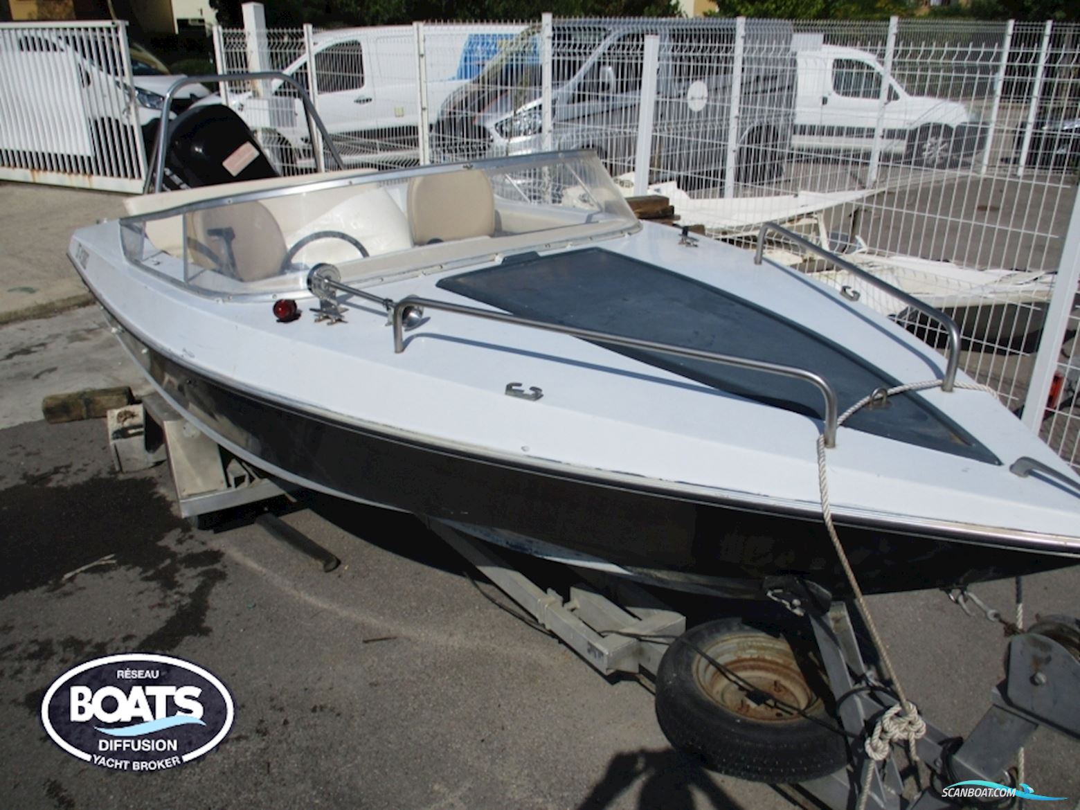 Riamar 515 + Remorque Motorbåd 1978, med Mercury Optimax motor, Frankrig