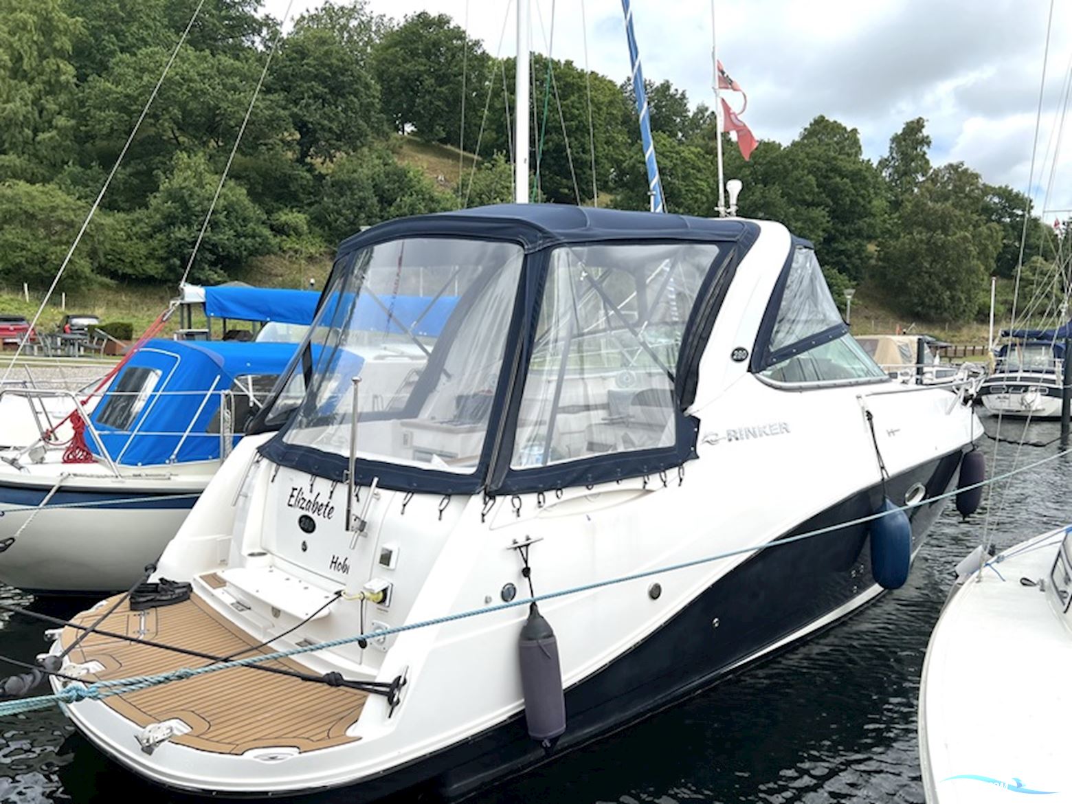 Rinker 280 Express Diesel Motorbåd 2008, med Volvo Penta D4 motor, Danmark