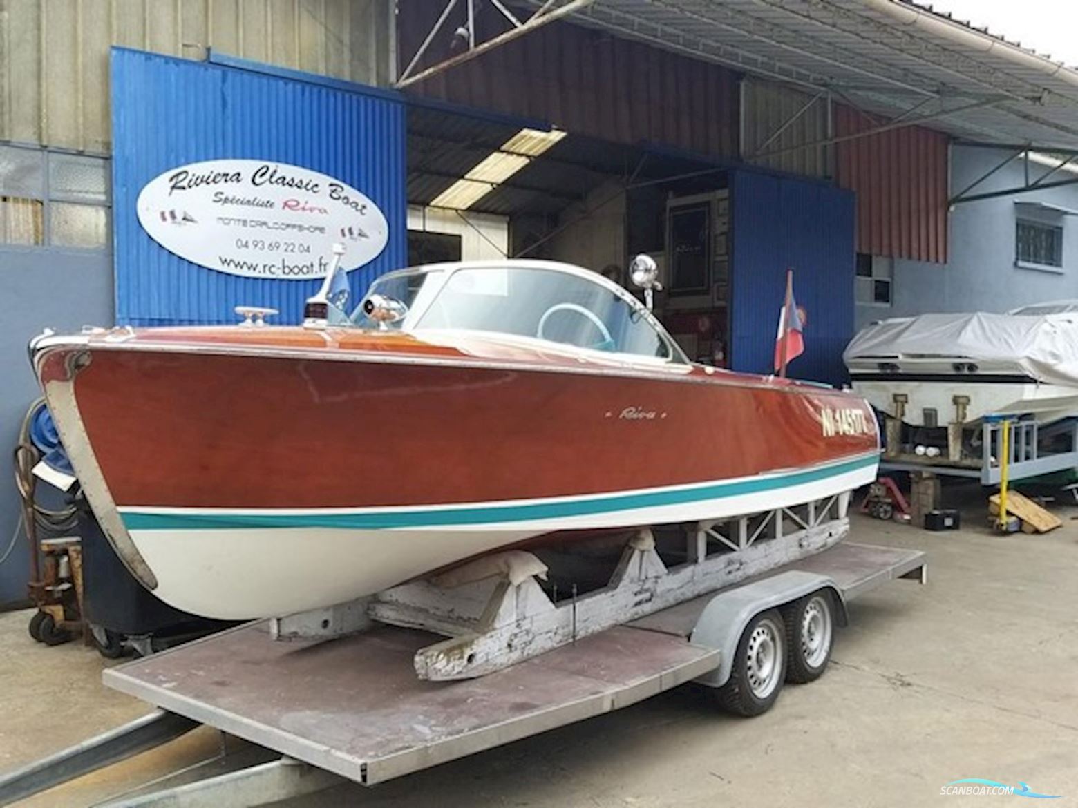 Riva Super Florida Motorbåd 1959, med Chris Craft V8 Base GM motor, Portugal