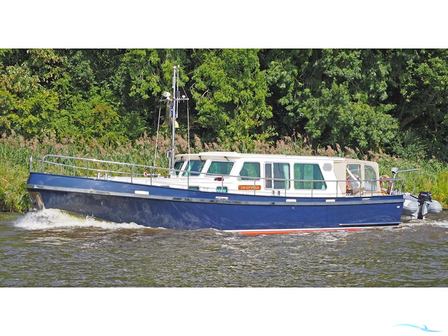 Rondspant Stevenvlet 45 VE Motorbåd 2011, med Perkins Sabre motor, Holland