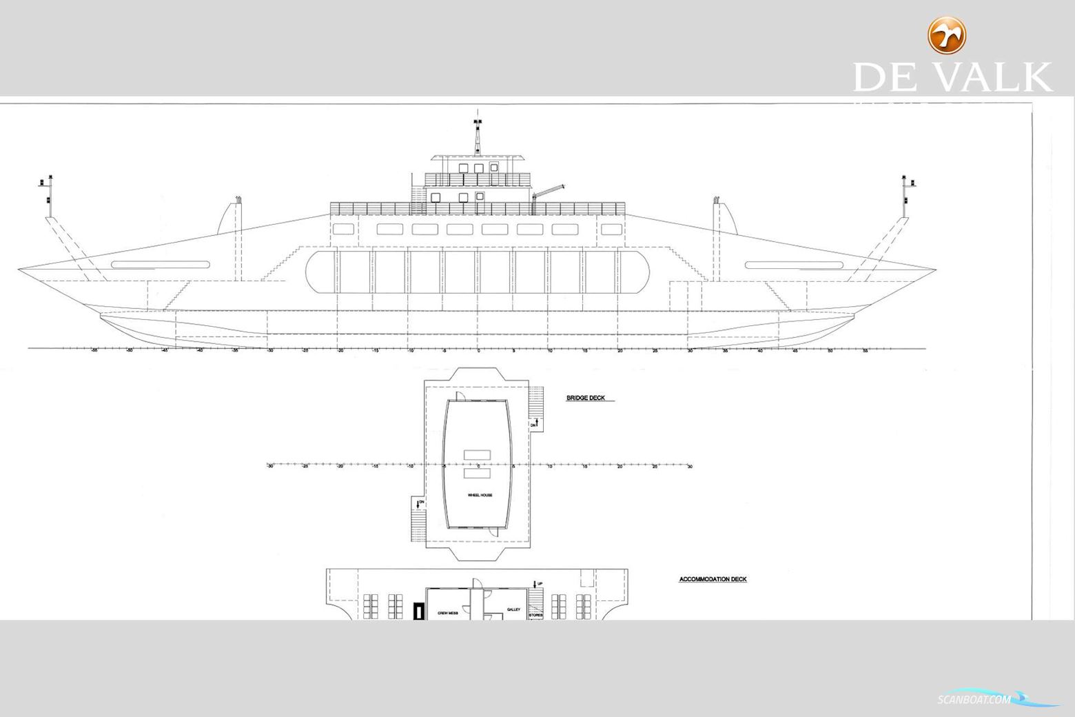 RO/PAX DOUBLE ENDED FERRY 78 M