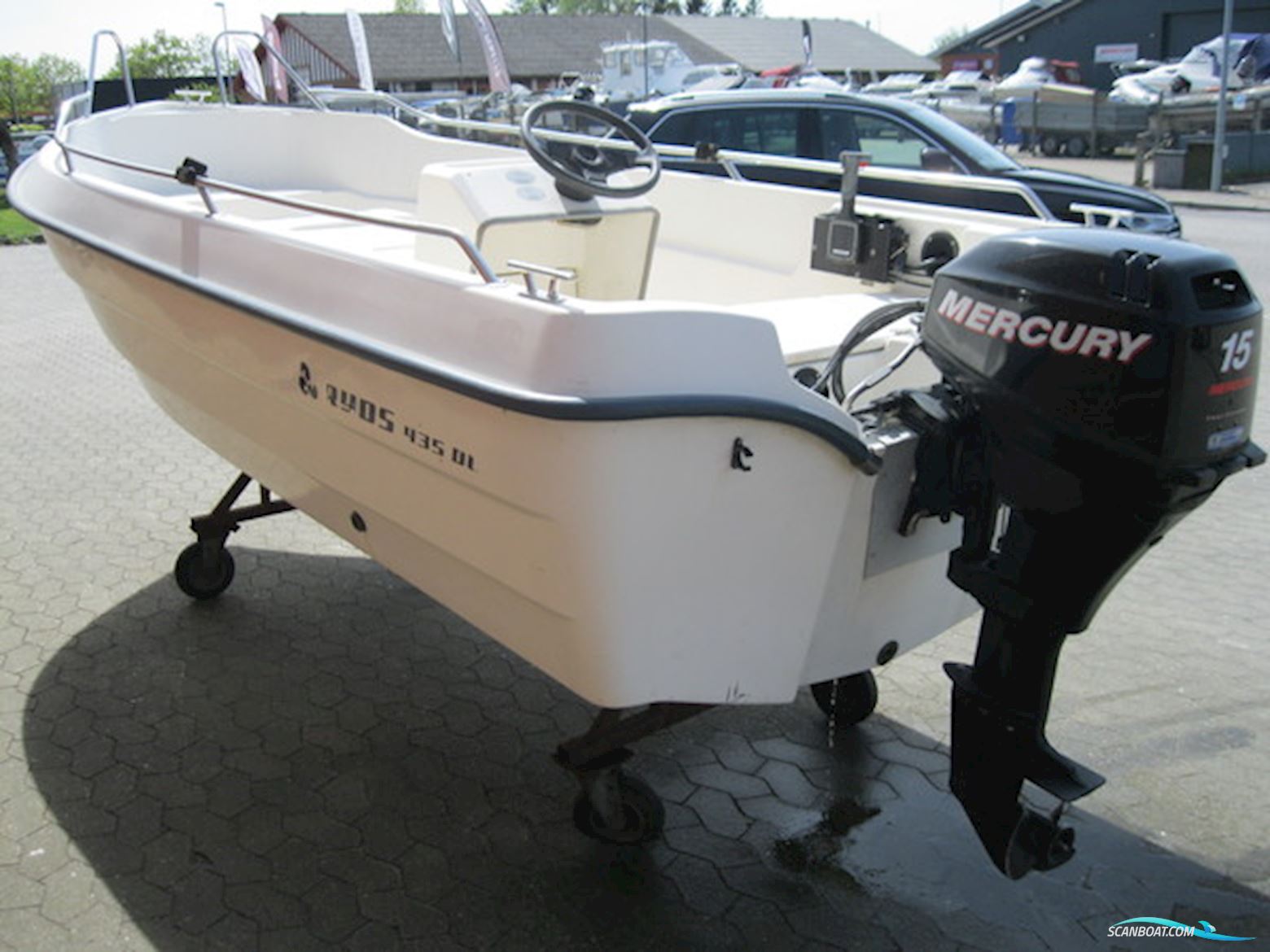 Ryds 435 DL m/Mercury F15 hk EL