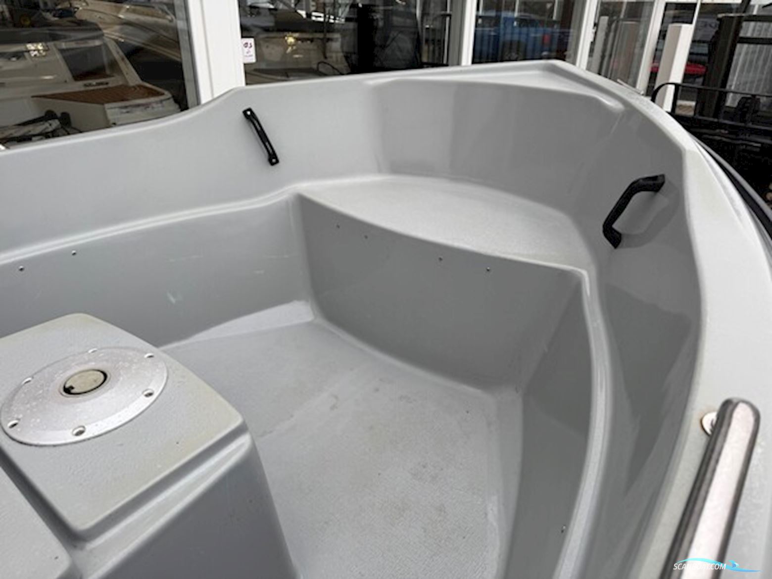 Ryds 438 BF Big Fish Med F20 Mercury Elpt 4 Takt og 500 kg Brenderup Bådtrailer