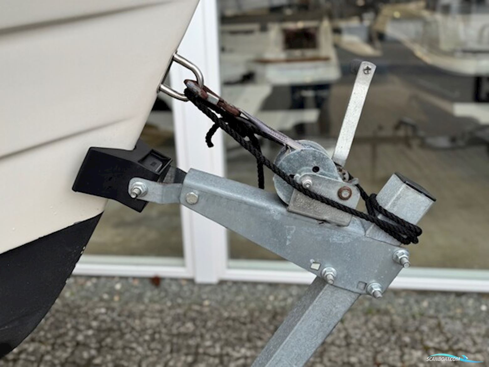 Ryds 438 BF Big Fish Med F20 Mercury Elpt 4 Takt og 500 kg Brenderup Bådtrailer