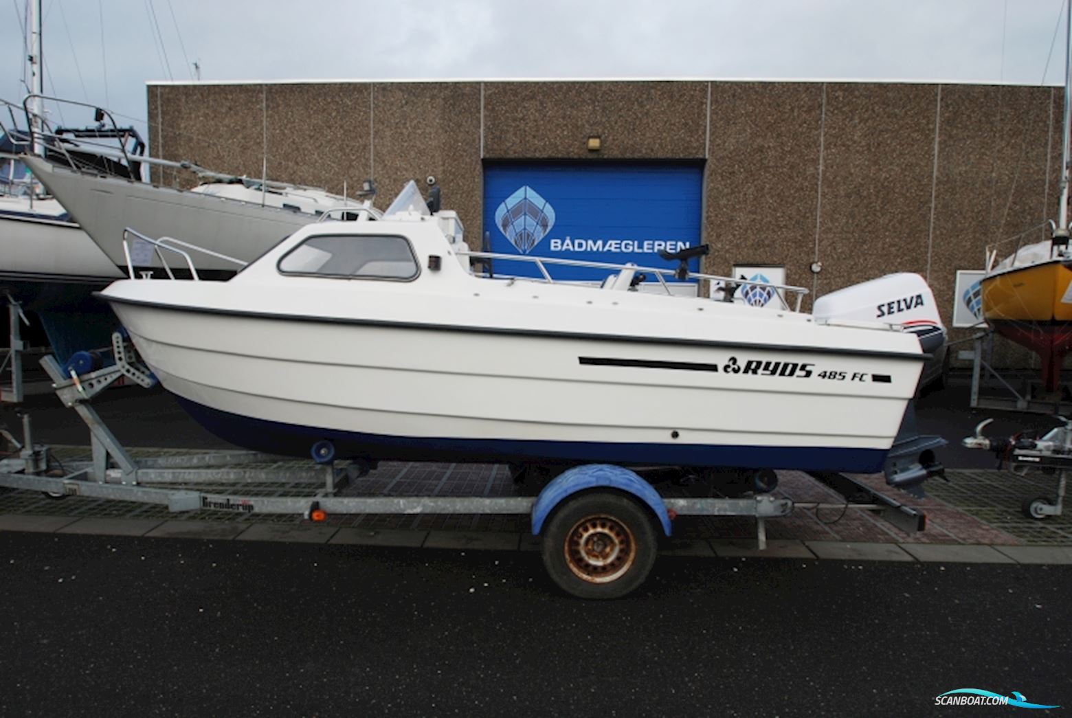 Ryds 485 FC Kabinebåd Motorbåd 1995, med Selva motor, Danmark