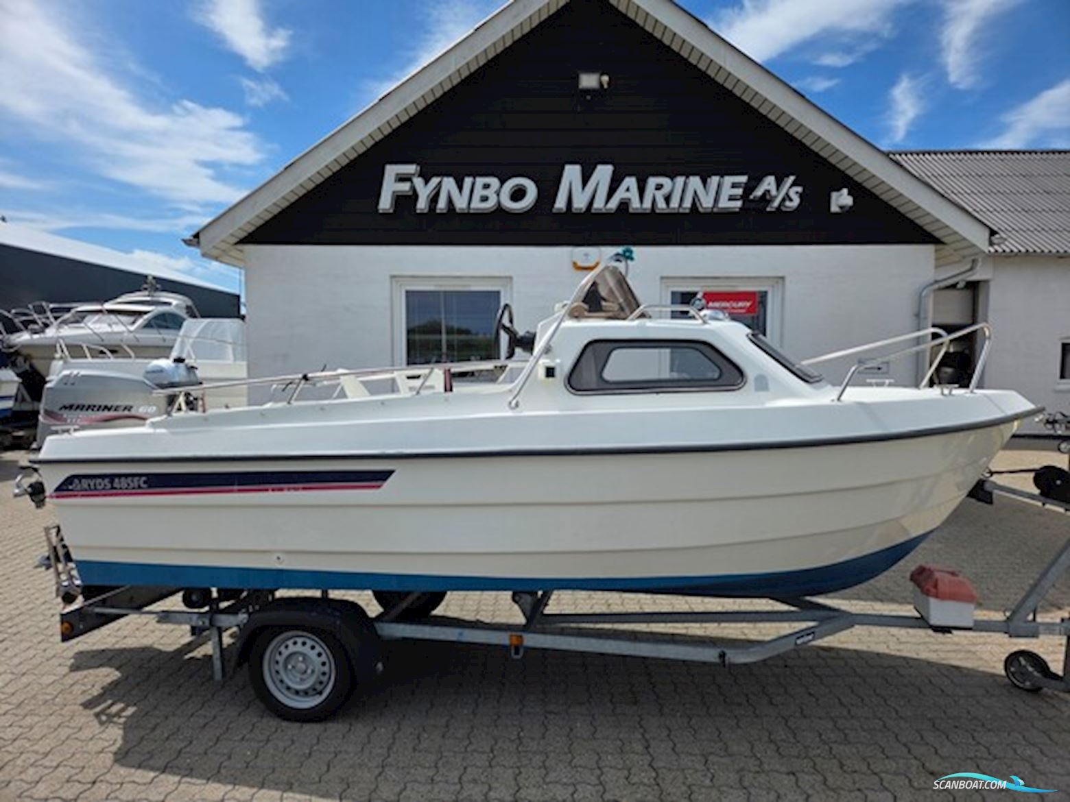 Ryds 485 FC, Mariner F60...SOLGT