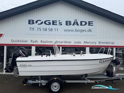 Ryds 486 BF Med 50 hk Mercury-Efi 4 Takt og 750 kg Brenderup Ubx Bådtrailer Motorbåd 2023, med Mercury motor, Danmark