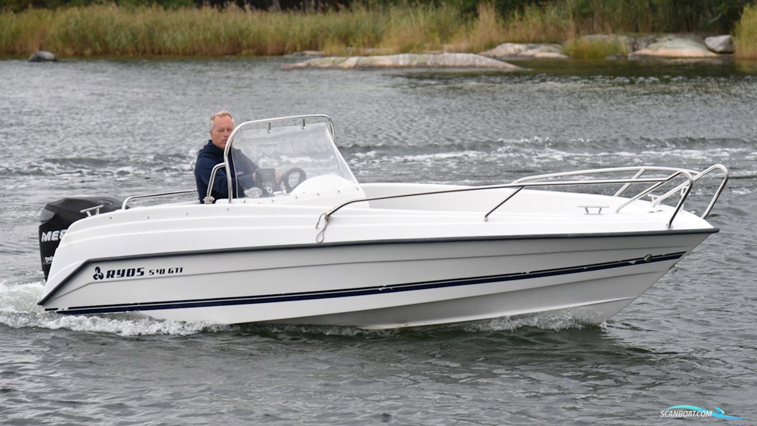 Ryds 510 GTI Motorbåd 2008, med Mercury motor, Sverige