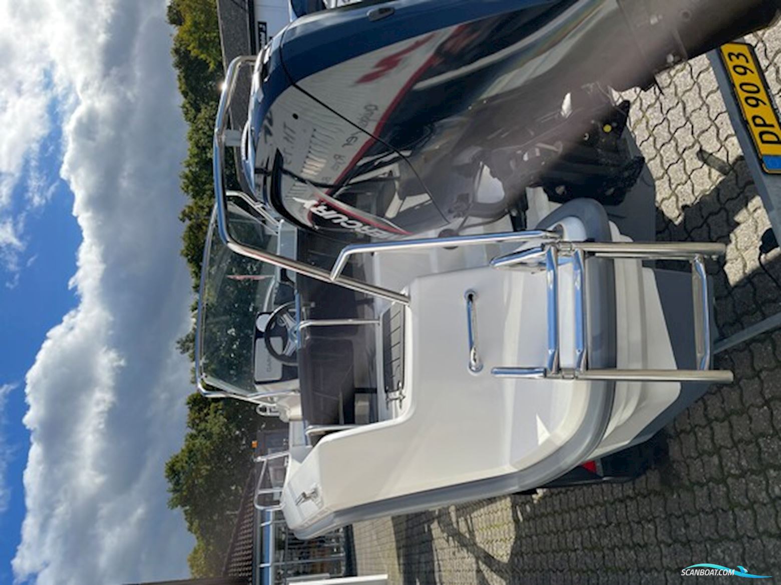 Ryds 548 Sport Med Mercury F100 Efi Elpt og Nysynet Brenderup 1300 kg Trailer - Anvisningssalg - Solgt