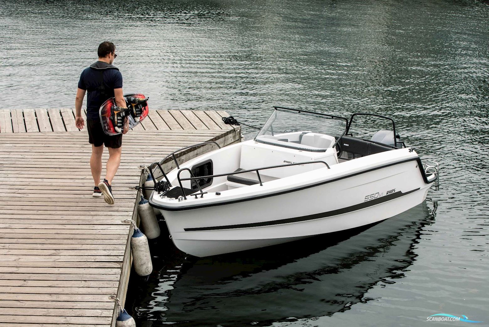 Ryds 550 VI Sport - Yamaha 80 HK/Udstyr Motorbåd 0, med Yamaha F80 motor, Danmark