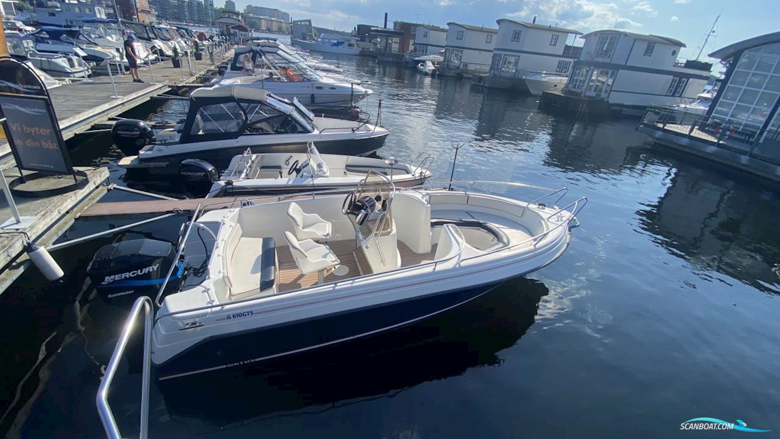 Ryds 610 GTS Motorbåd 2000, med Mercury motor, Sverige