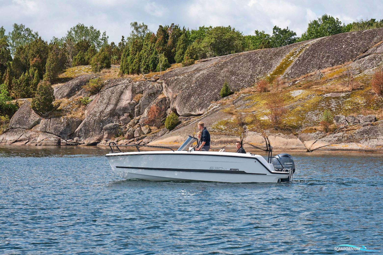 Ryds 630VI Mid C - Yamaha 115 HK/Udstyr Motorbåd 0, med Yamaha F115LB motor, Danmark