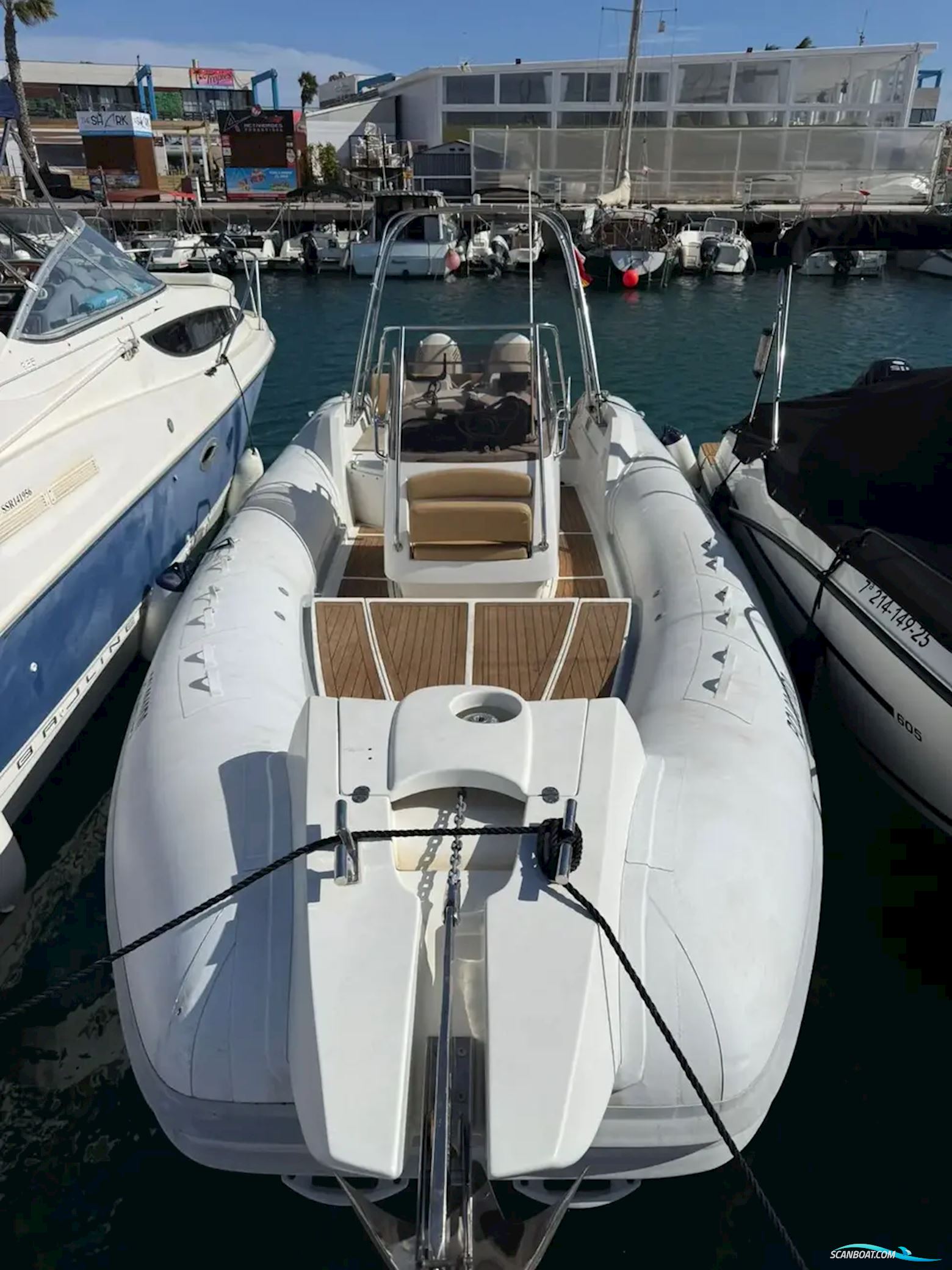 Sacs 780 Motorbåd 2012, med Evinrude motor, Spanien