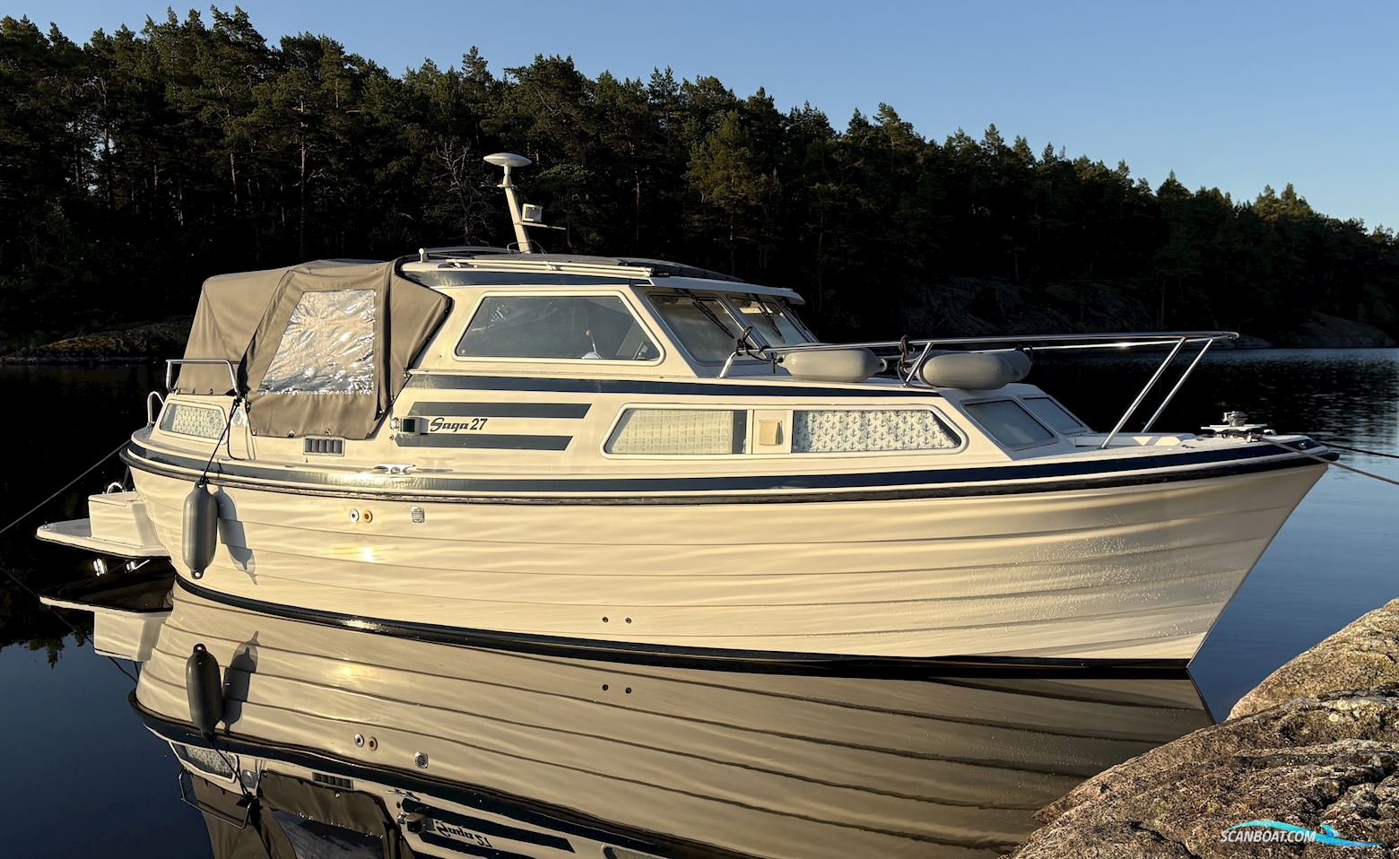 Saga 27 Motorbåd 1999, med Yanmar 4JH2-TE motor, Sverige