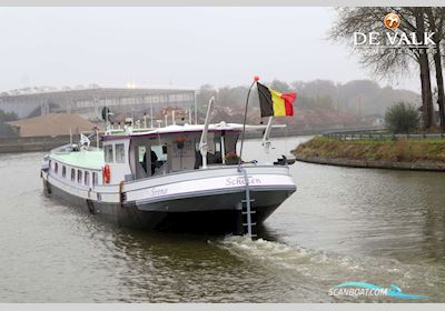 Sailing Houseboat 32M Motorbåd 1911, med Caterpillar motor, Belgien