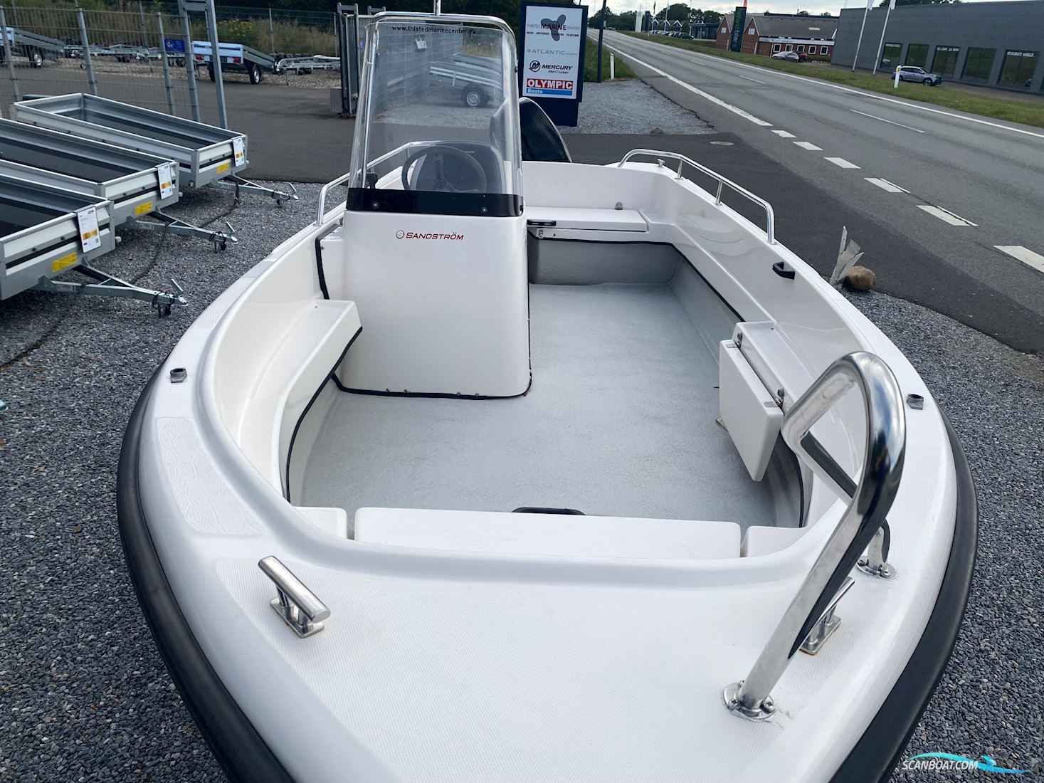 Sandstrøm 560 Med F40 og Trailer