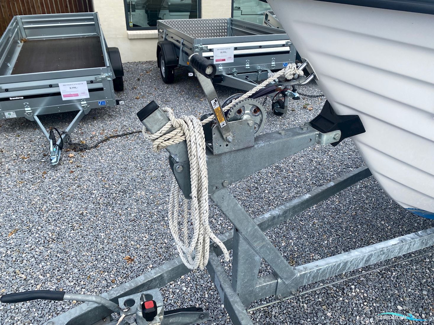 Sandstrøm 560 Med F40 og Trailer