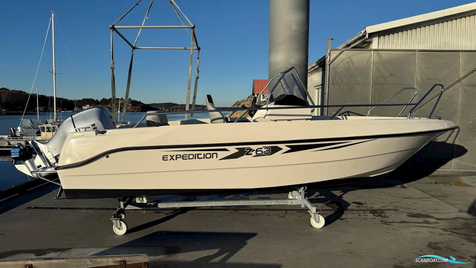Sandström Z63 Expedition Motorbåd 2020, med Honda motor, Sverige