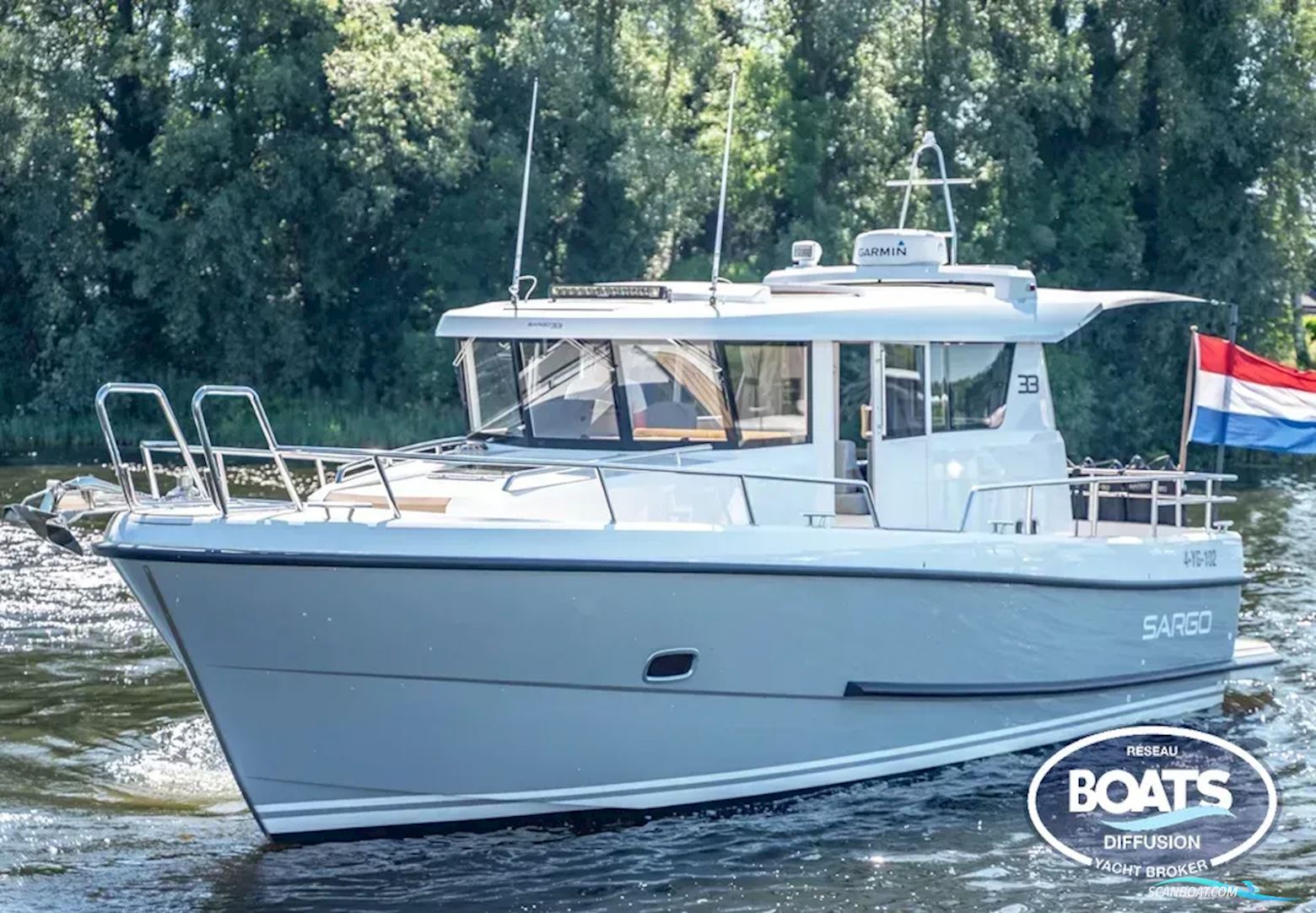 Sarins Boats Limited Sargo 33 Motorbåd 2022, med Volvo Penta motor, Frankrig