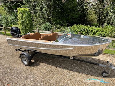 Saro Terrapin Aluminium Speedboat Motorbåd 1958, med Tohatsu motor, England