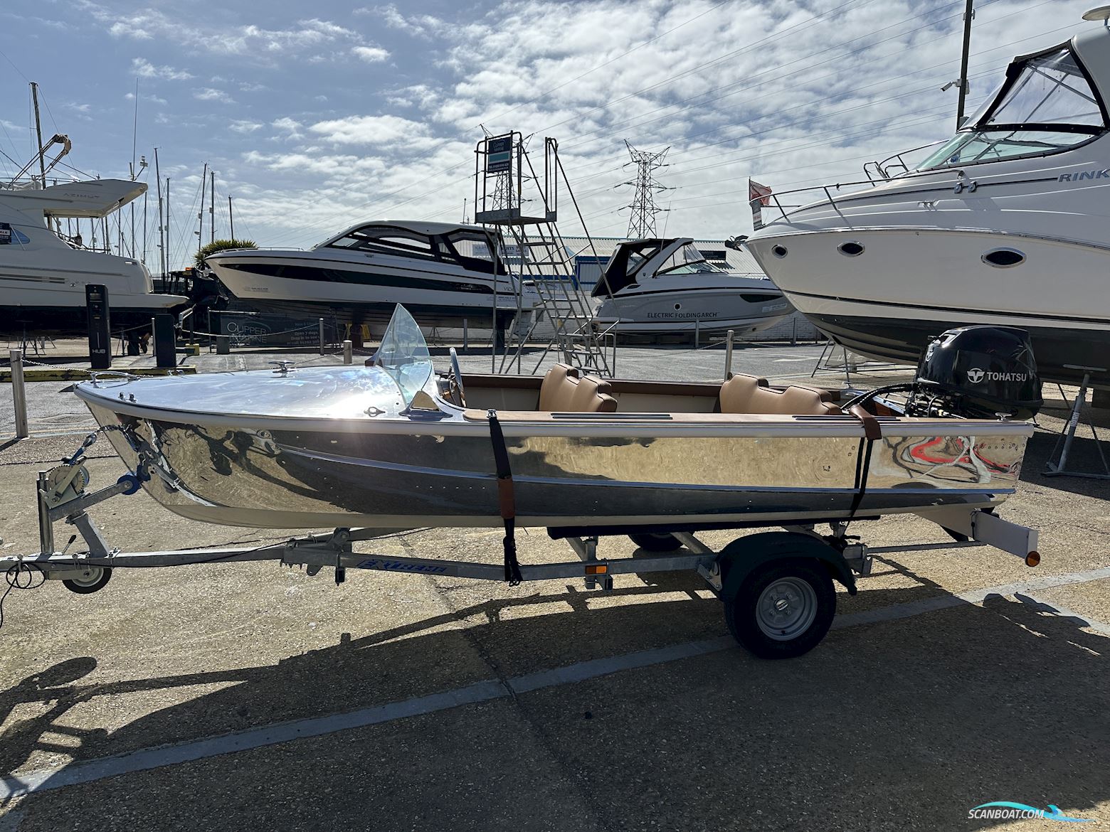 Saro Terrapin Aluminium Speedboat