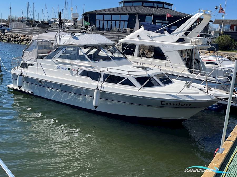 Scand 29 Baltic Motorbåd 1993, med Volvo Penta Tamd 41B Marine Diesel motor, Danmark