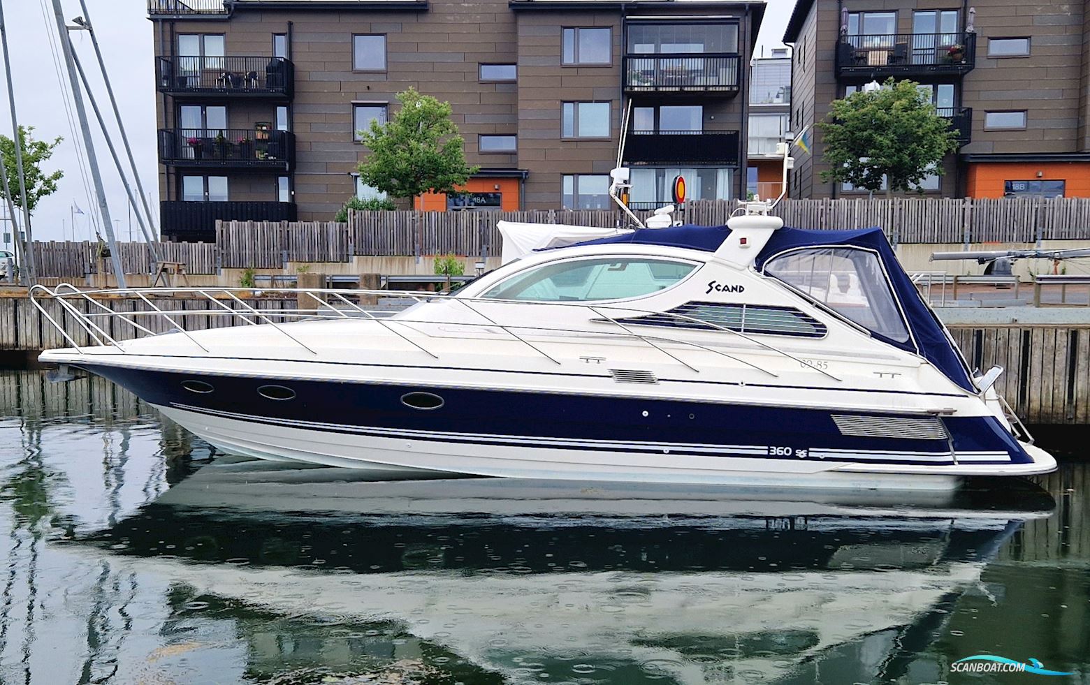 Scand 360 SE Motorbåd 1999, med Volvo Penta KAD 44 motor, Sverige