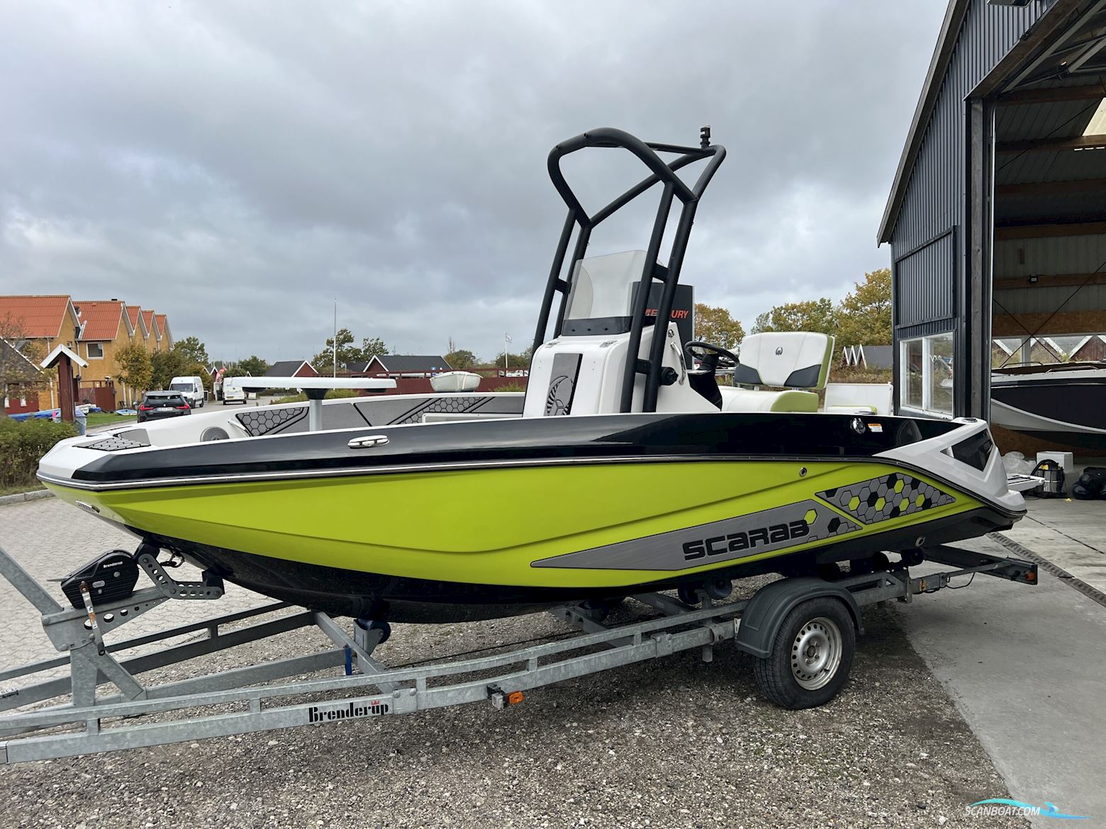 Scarab 195 Open / Inkl Trailer Motorbåd 2017, med Rotax Jet motor, Danmark