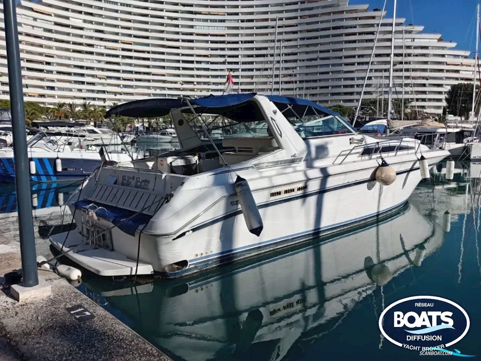 Sea Ray  sundancer 420 Motorbåd 1990, med Caterpillar  motor, Frankrig