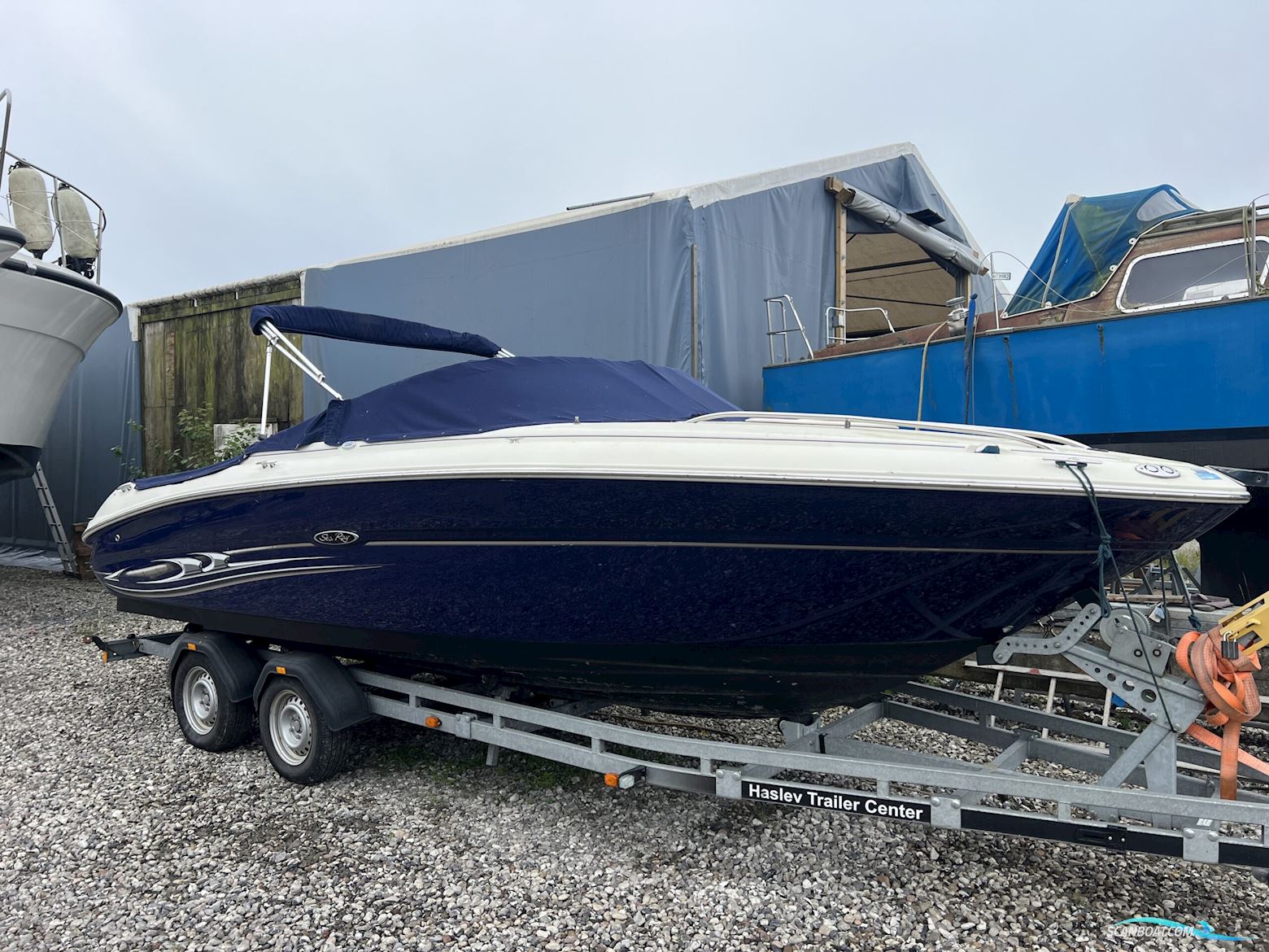 Sea Ray 220 Sunsport Motorbåd 2006, med Mercruiser 4,3L 220HK MPI motor, Danmark