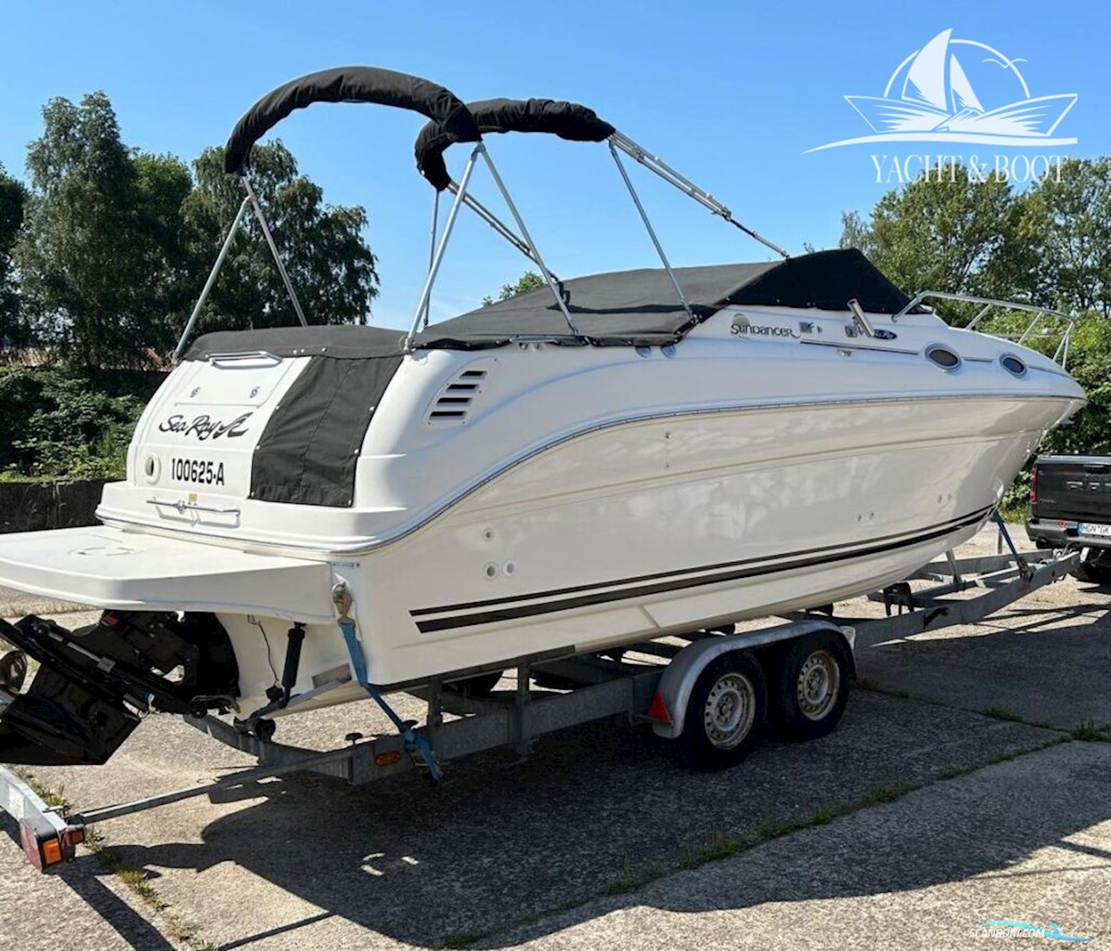 Sea Ray 260 Sundancer Motorbåd 2002, med Mercruiser motor, Tyskland