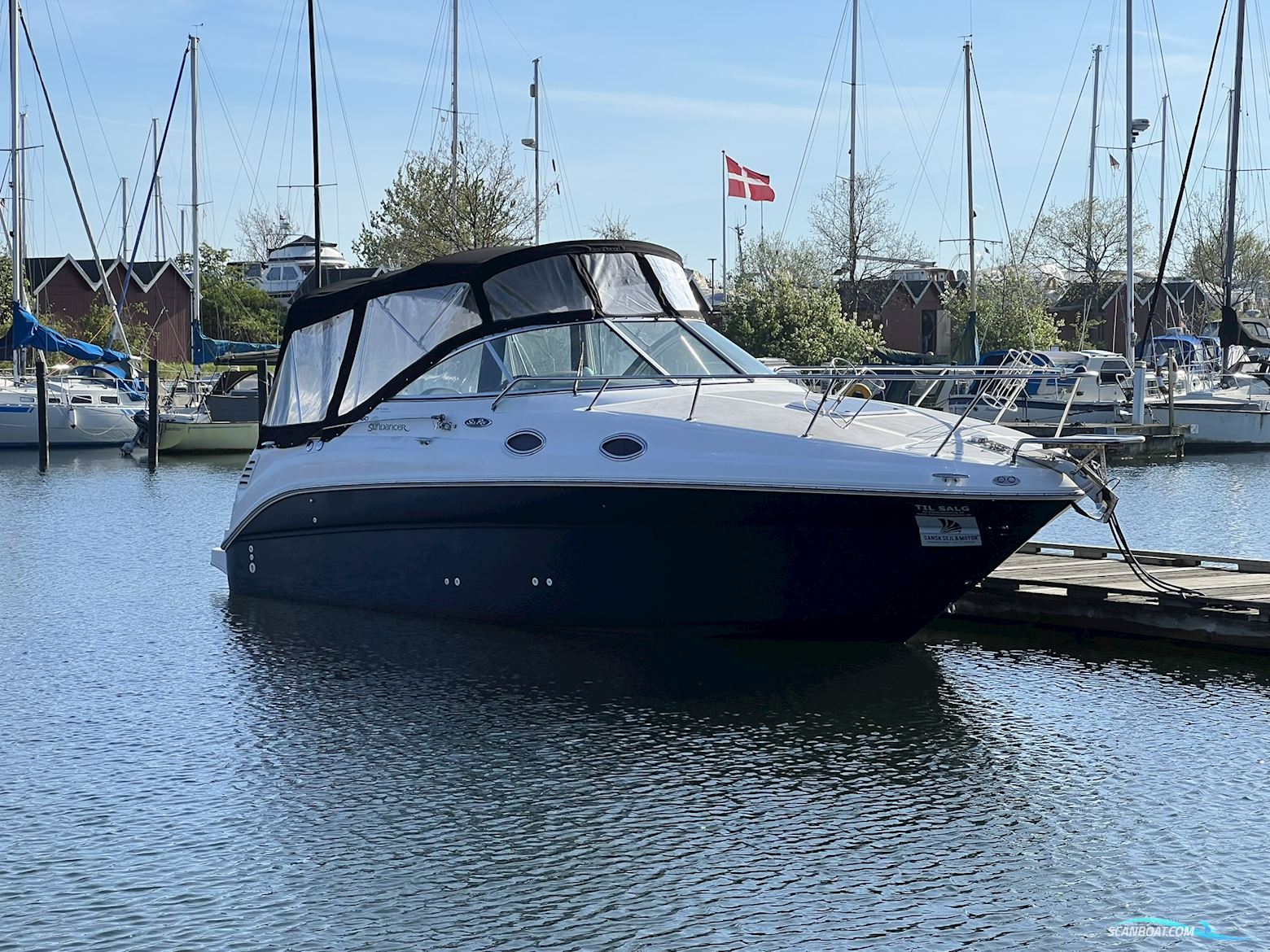 Sea Ray 260 Sundancer Motorbåd 2003, med Mercruiser 350 Mag Mpi motor, Danmark