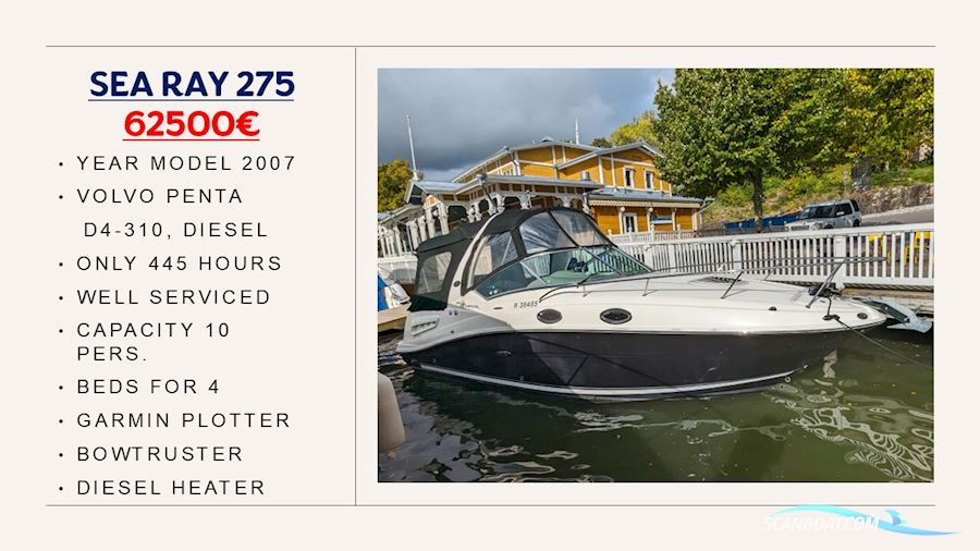 Sea Ray 275 Sundancer