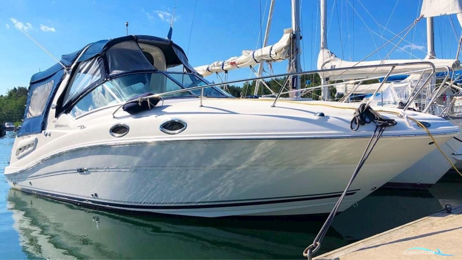 Sea Ray 275 Sundancer Motorbåd 2008, med Yanmar 6LPA-STP2 motor, Finland