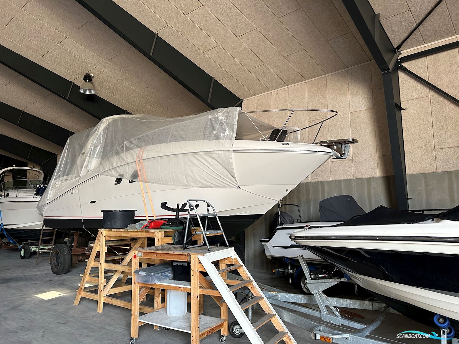 Sea Ray 335 Sundancer Motorbåd 2009, med Yanmar. 6Lpa.  6 Cylinder. 2+315 HK. motor, Danmark