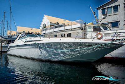 Sea Ray 480 Sundancer Motorbåd 1991, med Detroit Diesel motor, Danmark