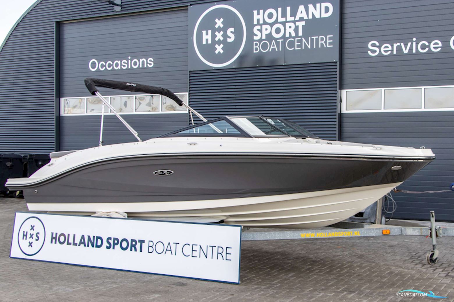 Sea Ray SPX 210 (Gedupliceerd) Motorbåd 2022, med MerCruiser motor, Holland