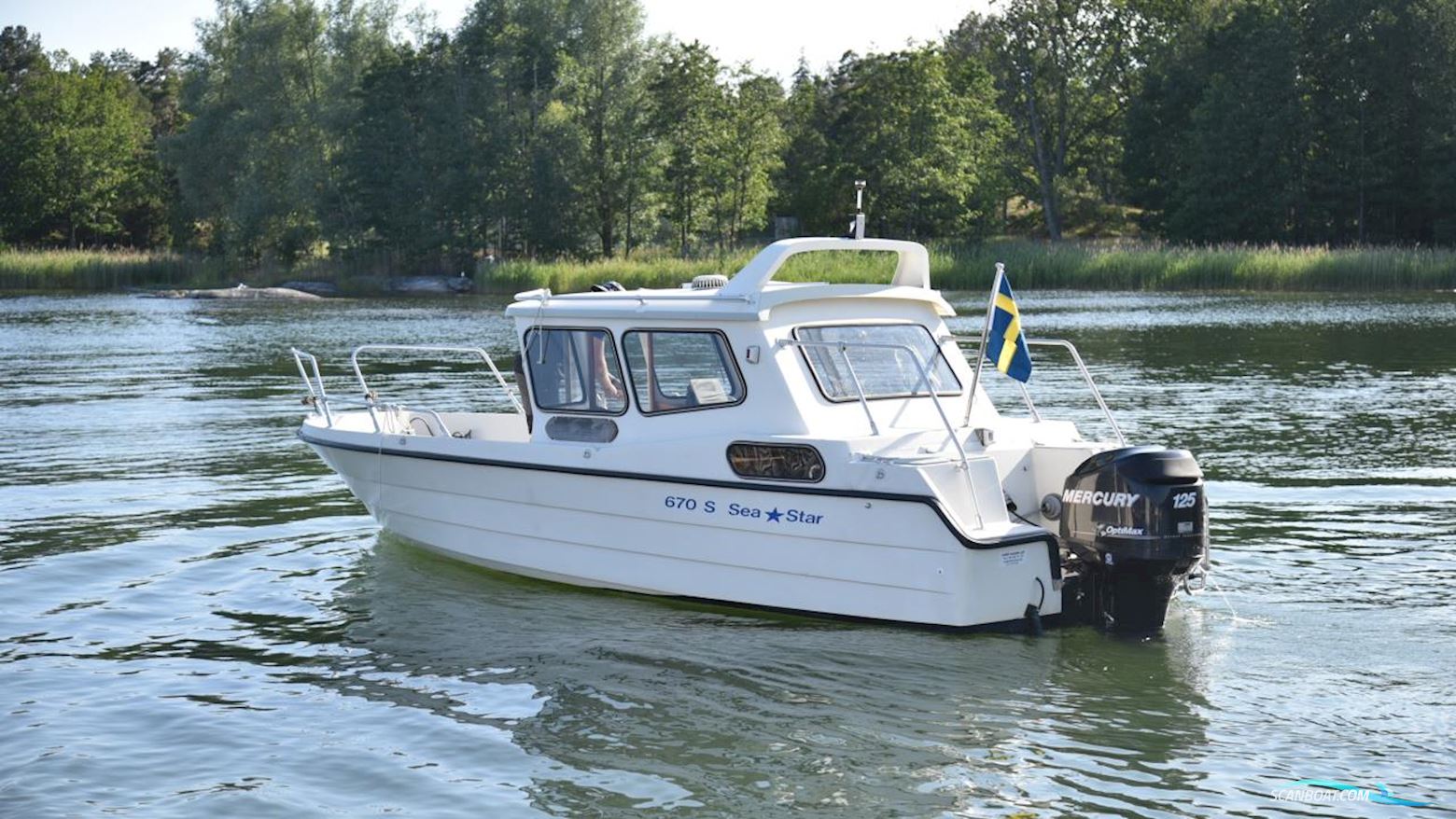 Sea Star 670S Motorbåd 1989, med Mercury motor, Sverige