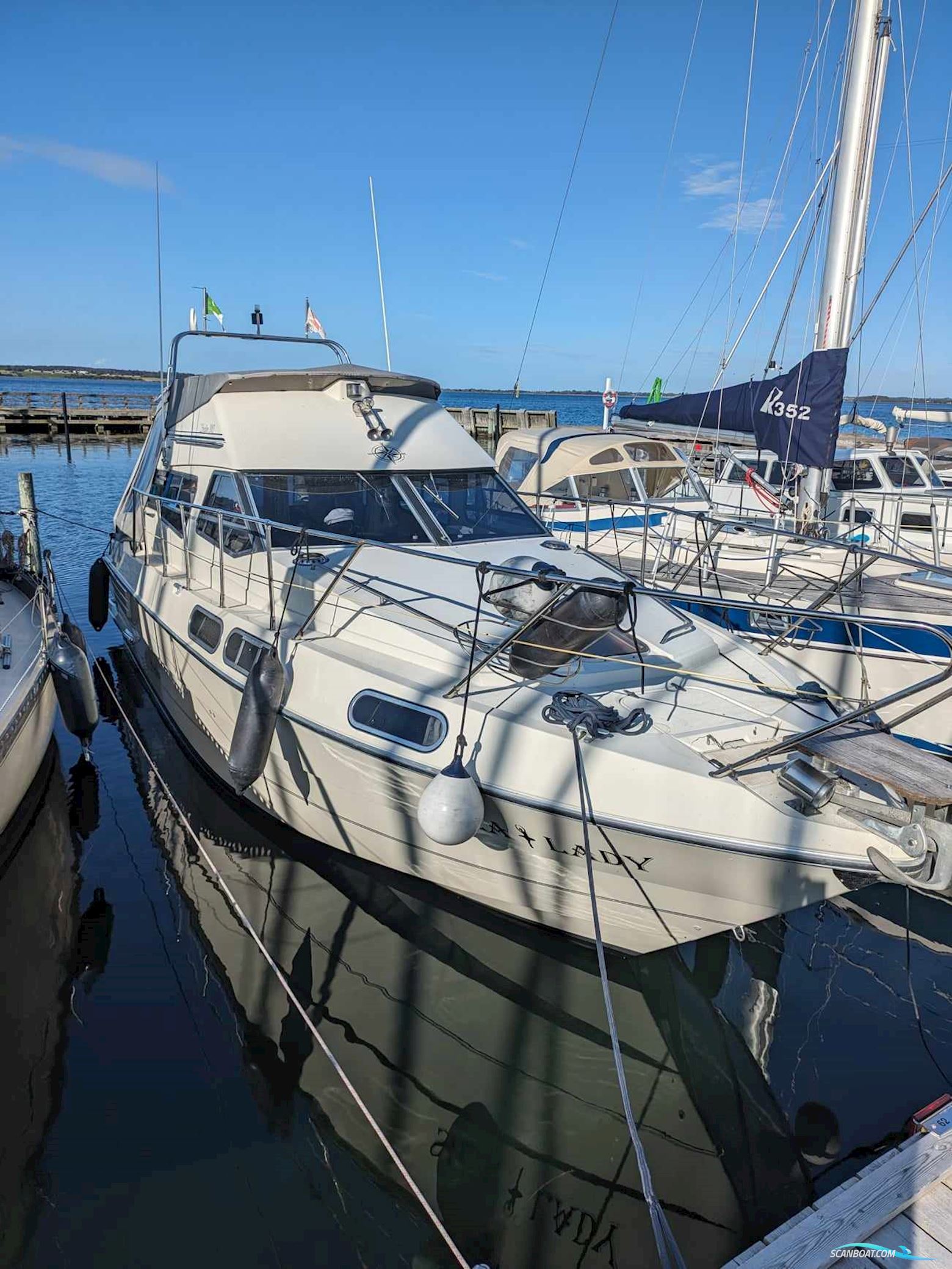 Sealine 305 Flybridge Motorbåd 1986, med Volvo Penta motor, Danmark