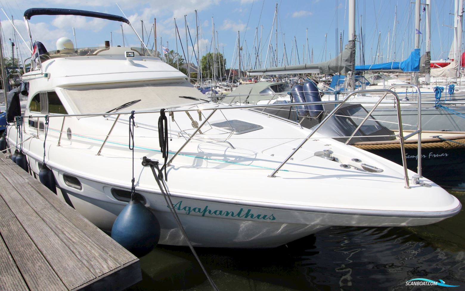 Sealine 350 Flybridge Motorbåd 1993, med 2 x Volvo Penta motor, Holland
