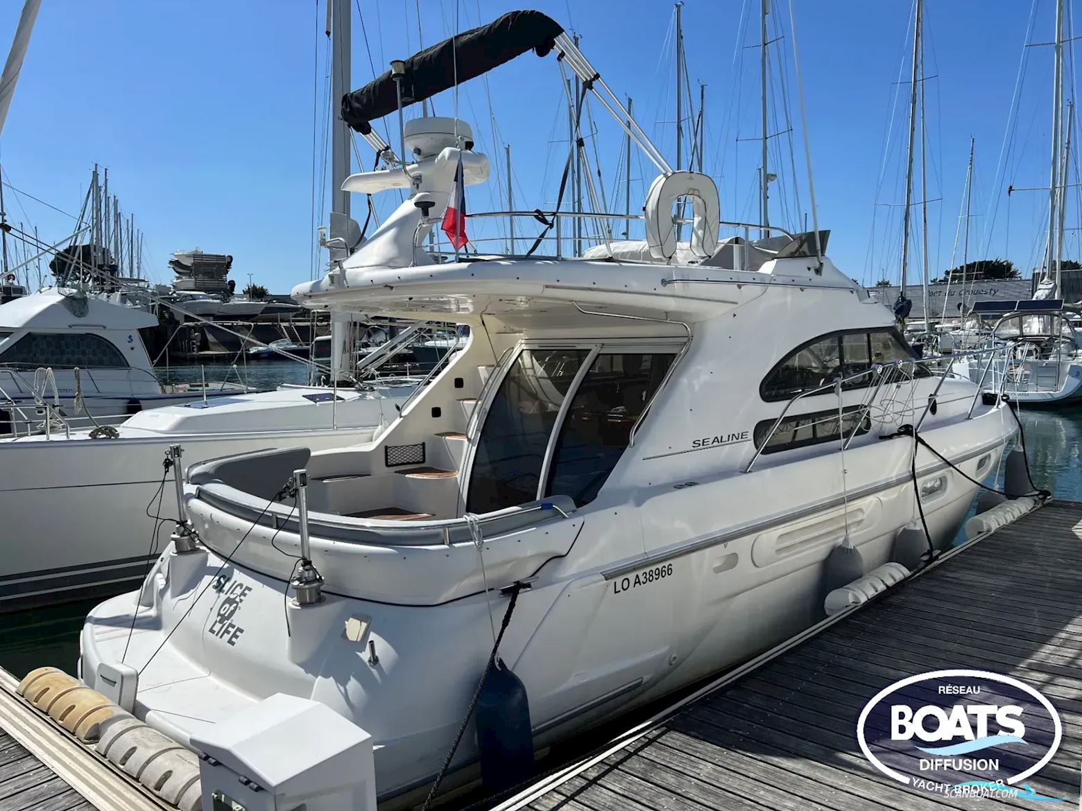 Sealine 360 STATESMAN Motorbåd 1997, med VOLVO motor, Frankrig