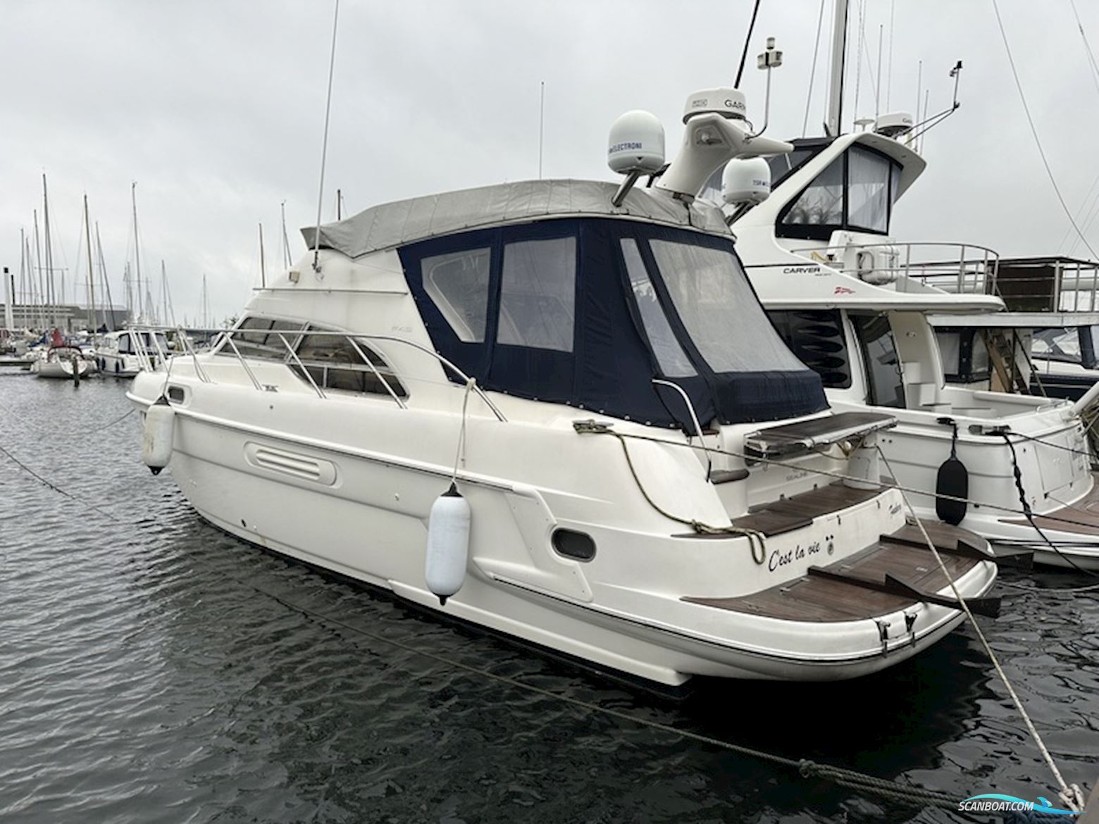 Sealine F43 Motorbåd 2004, med 2 x Volvo Penta
 motor, Danmark