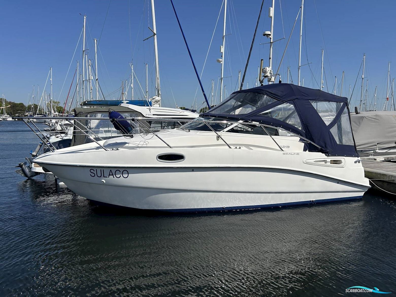 Sealine International S23 Motorbåd 2003, med Volvo Penta Kad32 motor, England