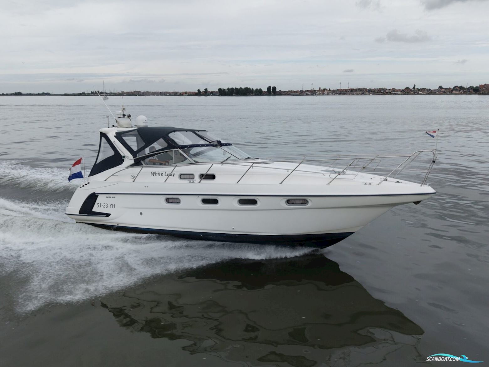 Sealine S37 Motorbåd 1997, med Mercruiser motor, Holland