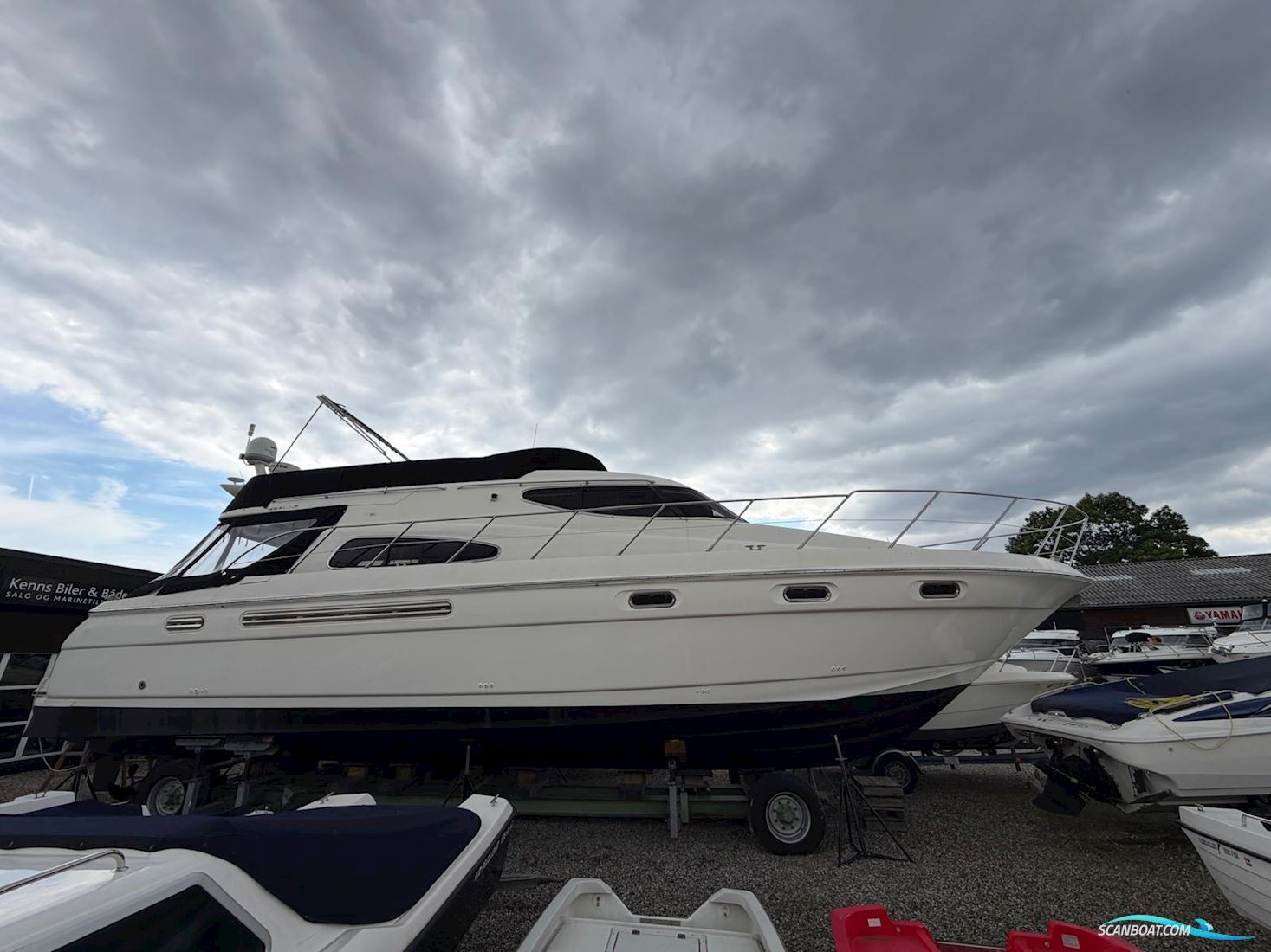 Sealine T51 Flybridge Motorbåd 2000, med Volvo Penta Tamd 122 motor, Danmark