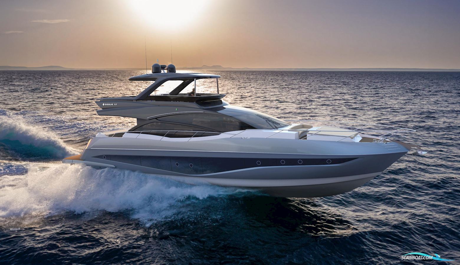 Segue X7 Black Edition Motorbåd 2024, med Man V12 - 1550 motor, Ej oplyst